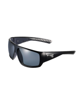 CLOUD9 gloss black/polarized smoke