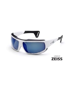 TYPHOON gloss white-black/ zeis gun blue